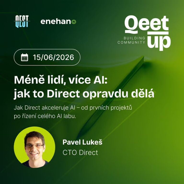 Méně lidí, více AI: jak to Direct opravdu dělá